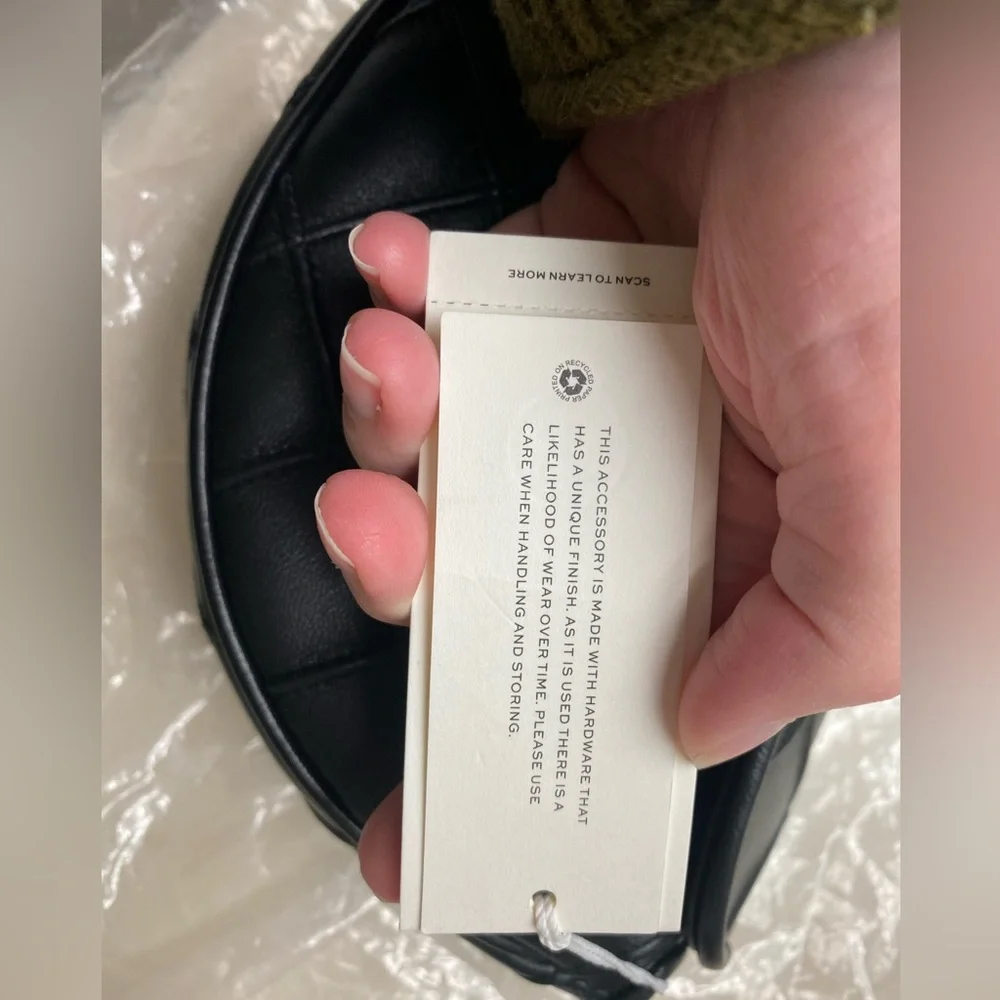 NWT Tory Burch Fleming Mini Crescent Shoulder Bag - Picture 6 of 12